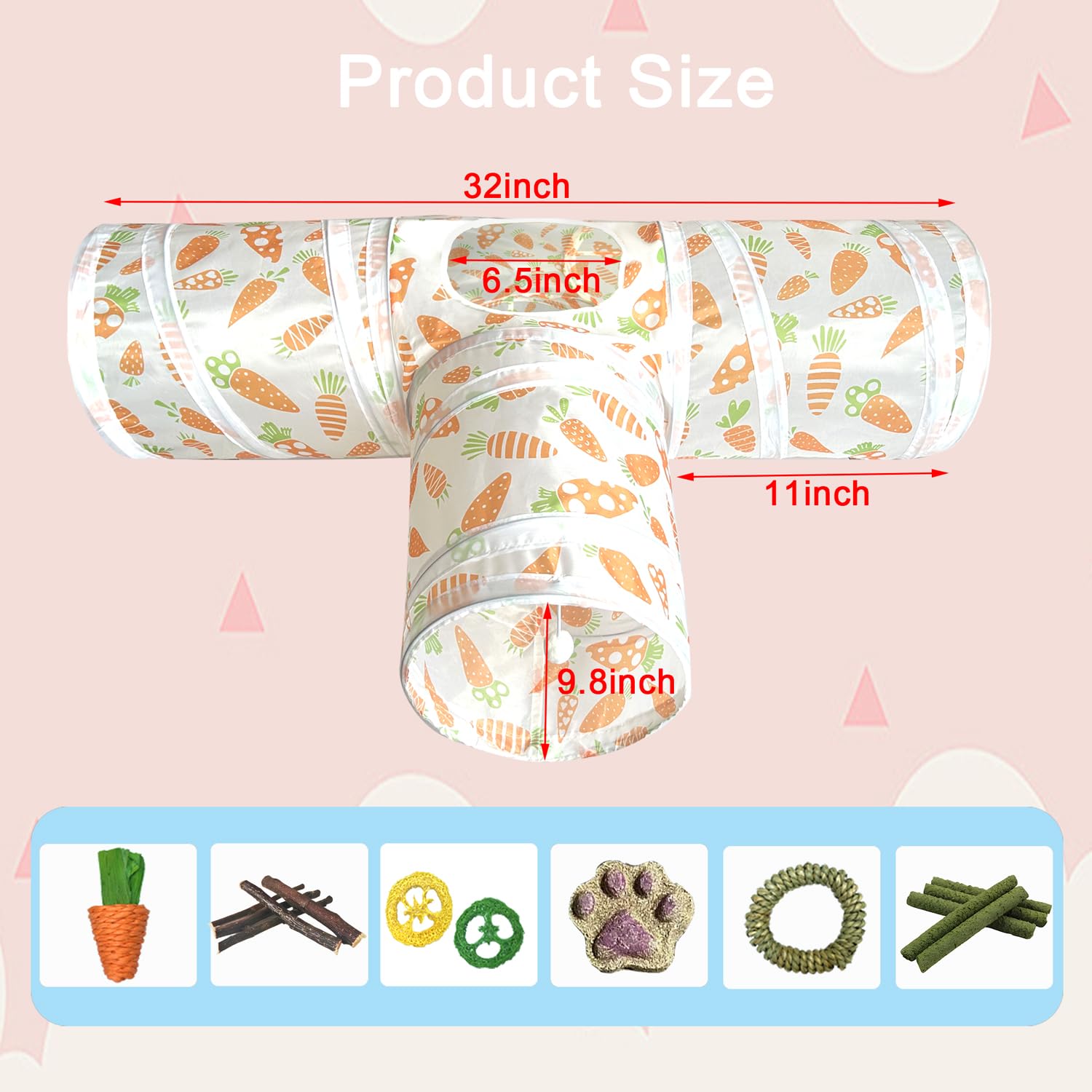 LUCKITTY jouets multi-animaux, idéal pour lapins, furets et petits félins