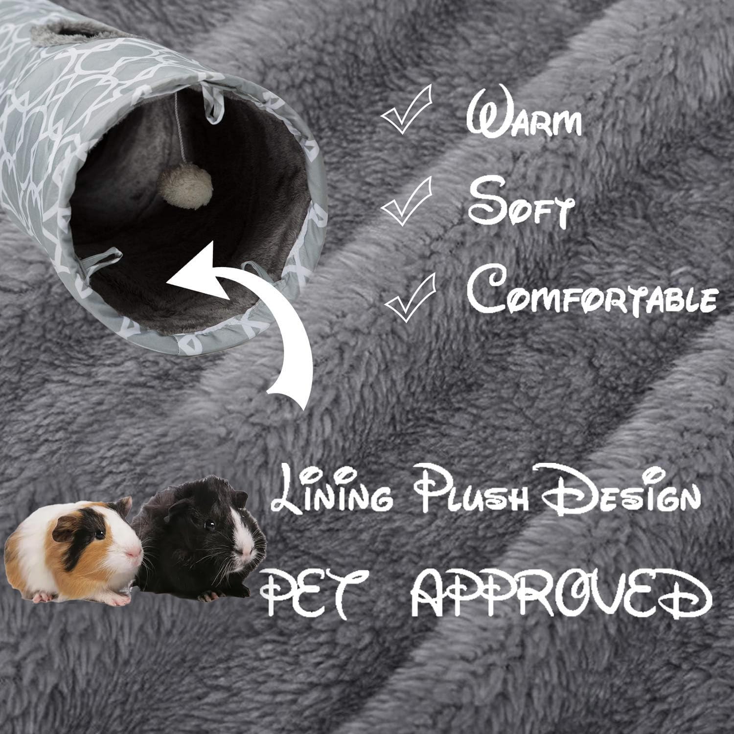 Cadre à ressort durable du tunnel LUCKITTY, déploiement et rangement faciles.