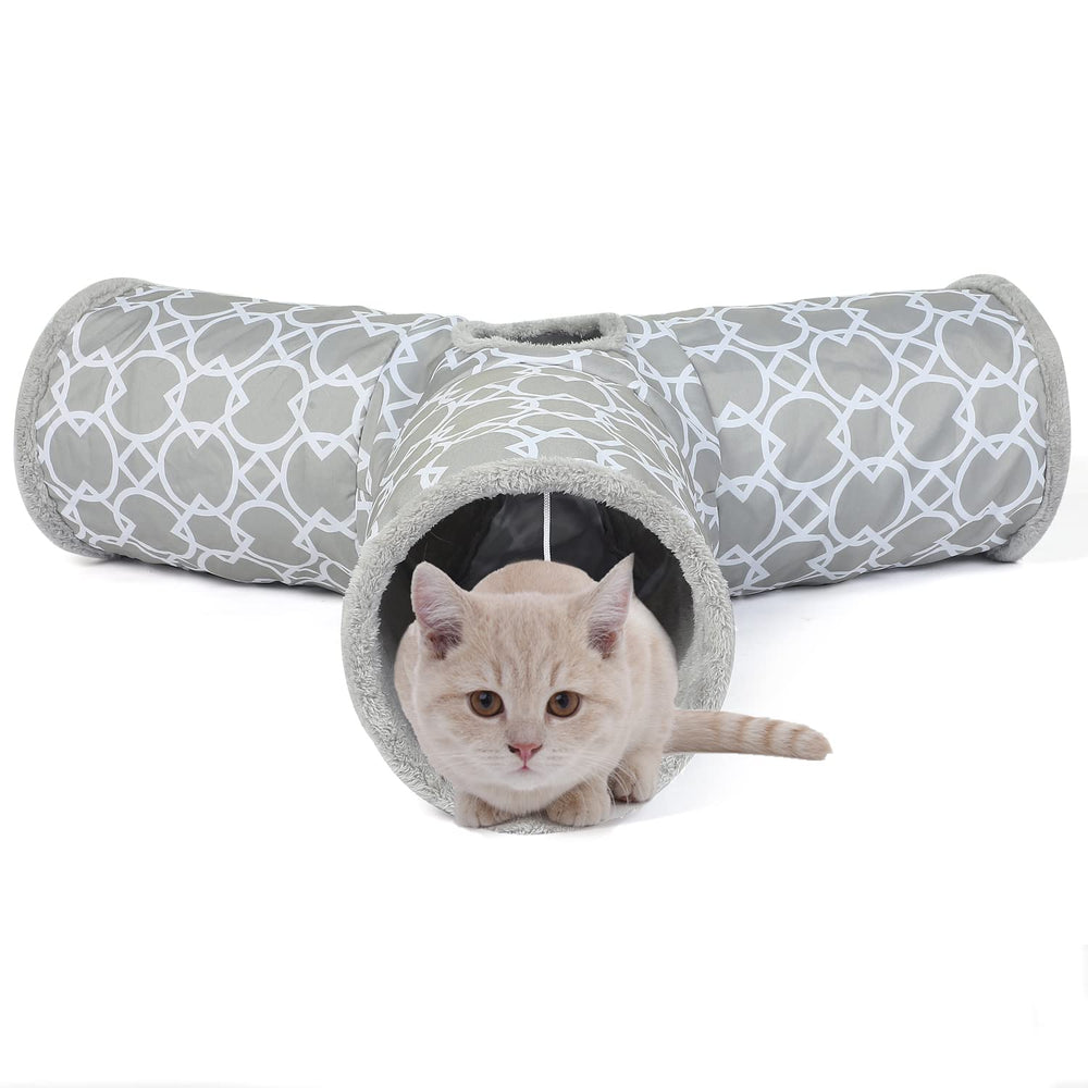 LUCKITTY tunnel pour animaux variés, idéal pour chats et petits chiens.