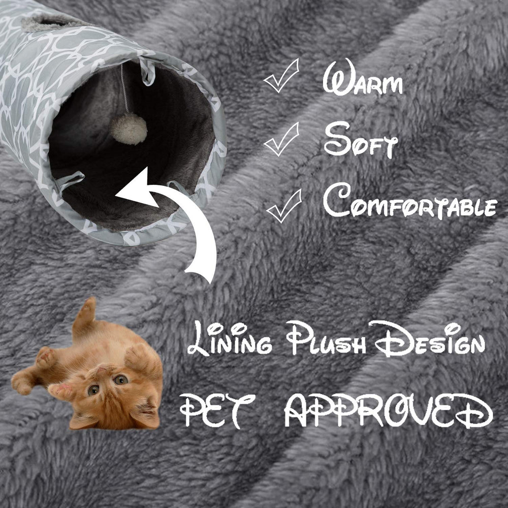 LUCKITTY tunnel-connectable-boutons-interconnexion : tunnels supplémentaires pour créer un parcours plus long.