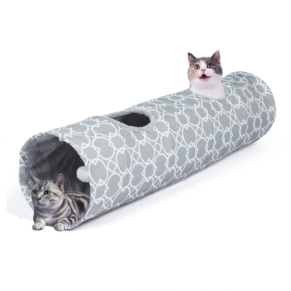LUCKITTY tunnel en tissu oxford – matériau durable et résistant aux griffes