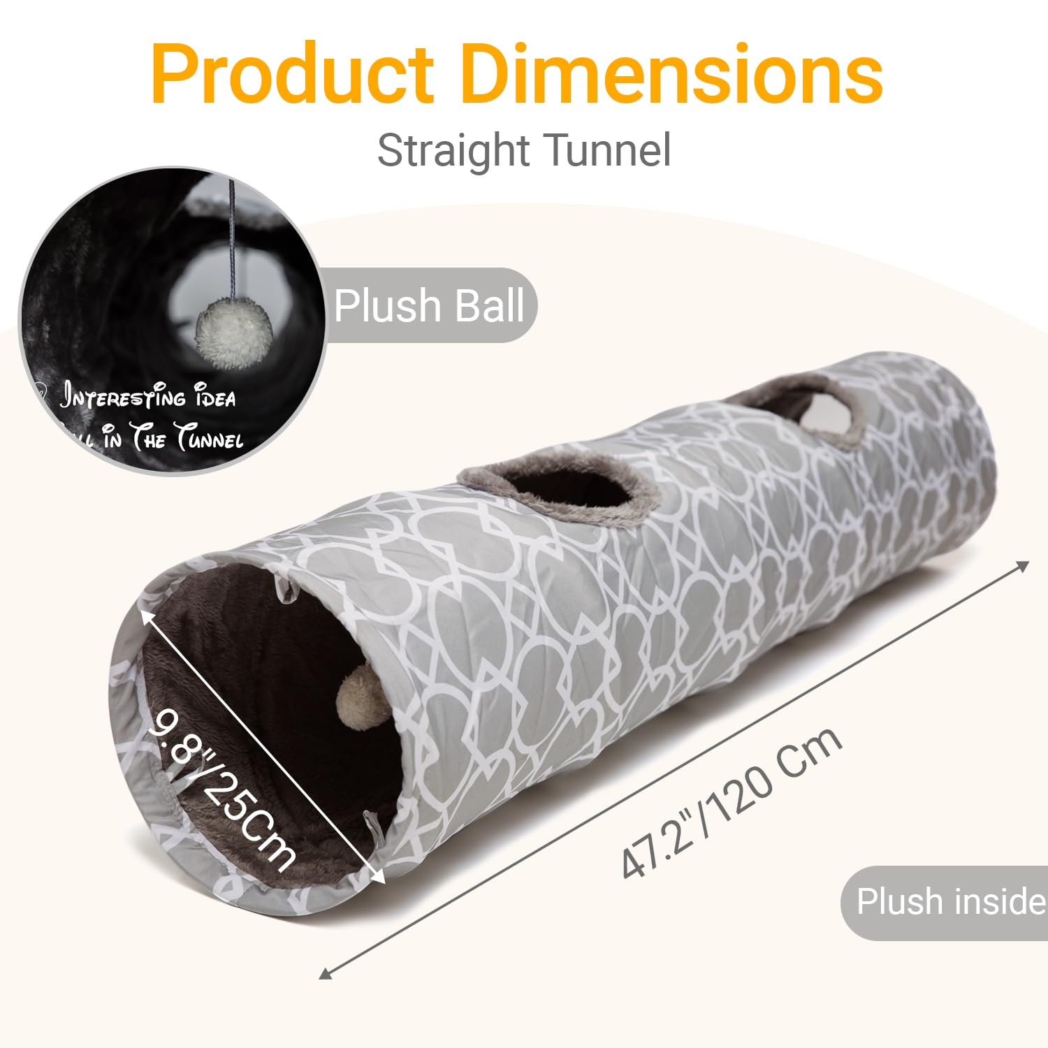 LUCKITTY tunnel-tissu-oxford-impermeable-exterieur : tissu robuste et étanche pour l’extérieur.
