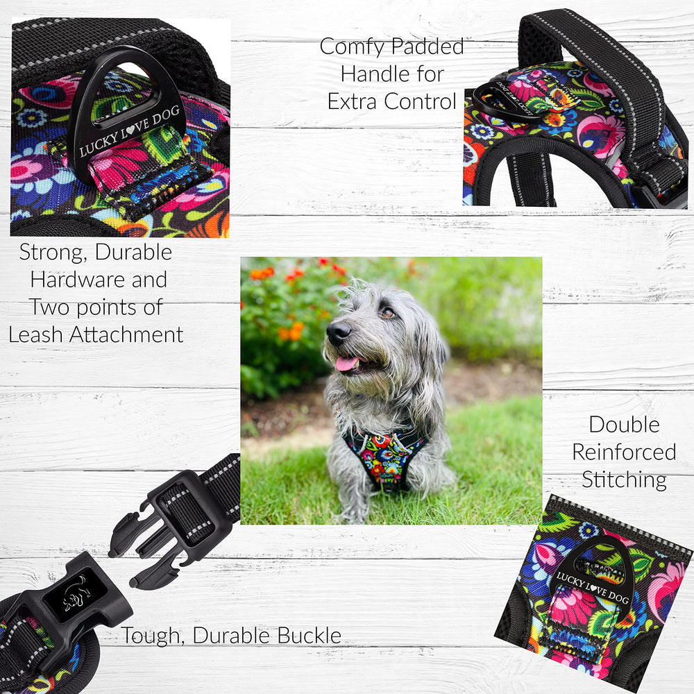 Motif Blackbird Lucky Love Dog, design mignon et distinctif.