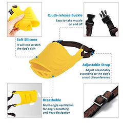 LUCKYPAW Muzzle courroie reglable pour un ajustement rapide.