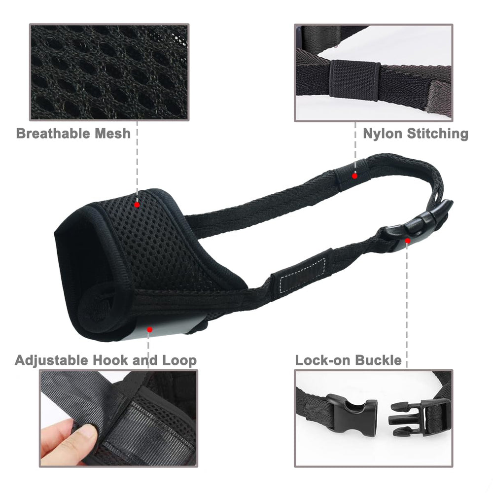 LUCKYPAW masque-chien-poids-leger: option légère et portable pour le quotidien.
