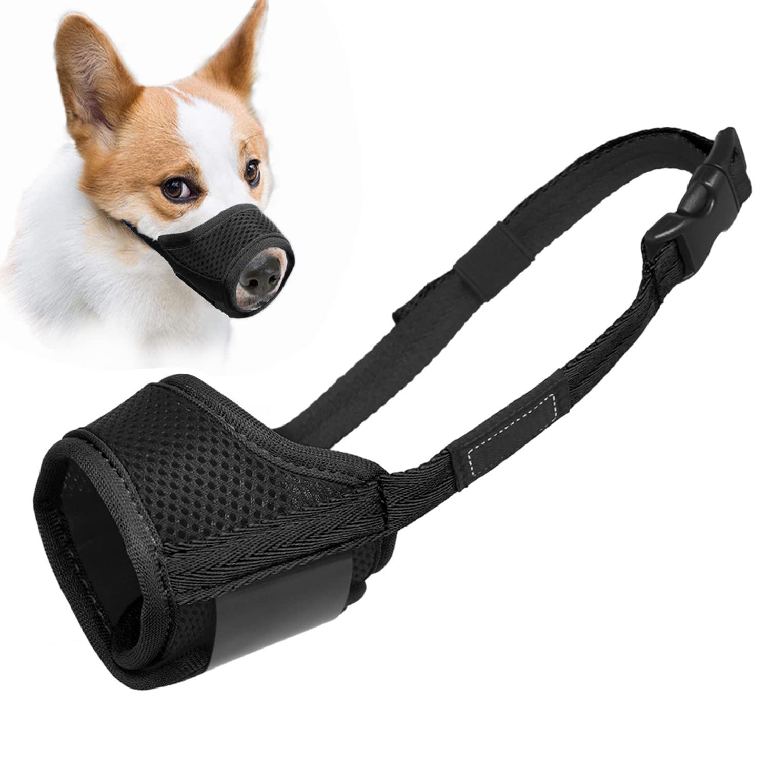 LUCKYPAW masque-chien-vue-generale: aperçu du design et du confort.
