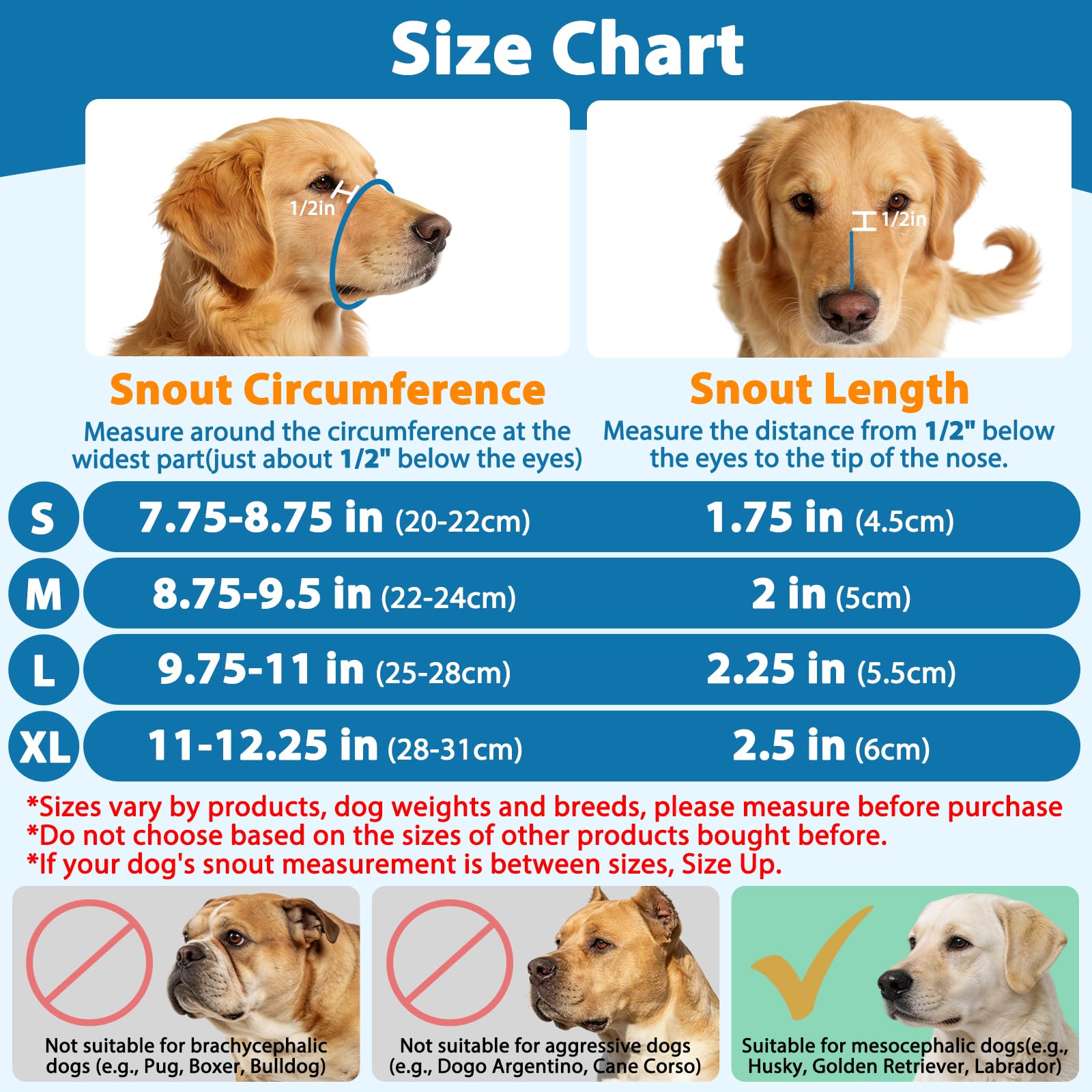 LUCKYPAW museau chien doublure douce noir, peau protégée.