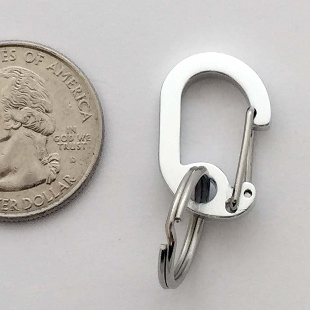 LuckyPet Klippy attache en anneau divisé robuste pour sécurité des étiquettes