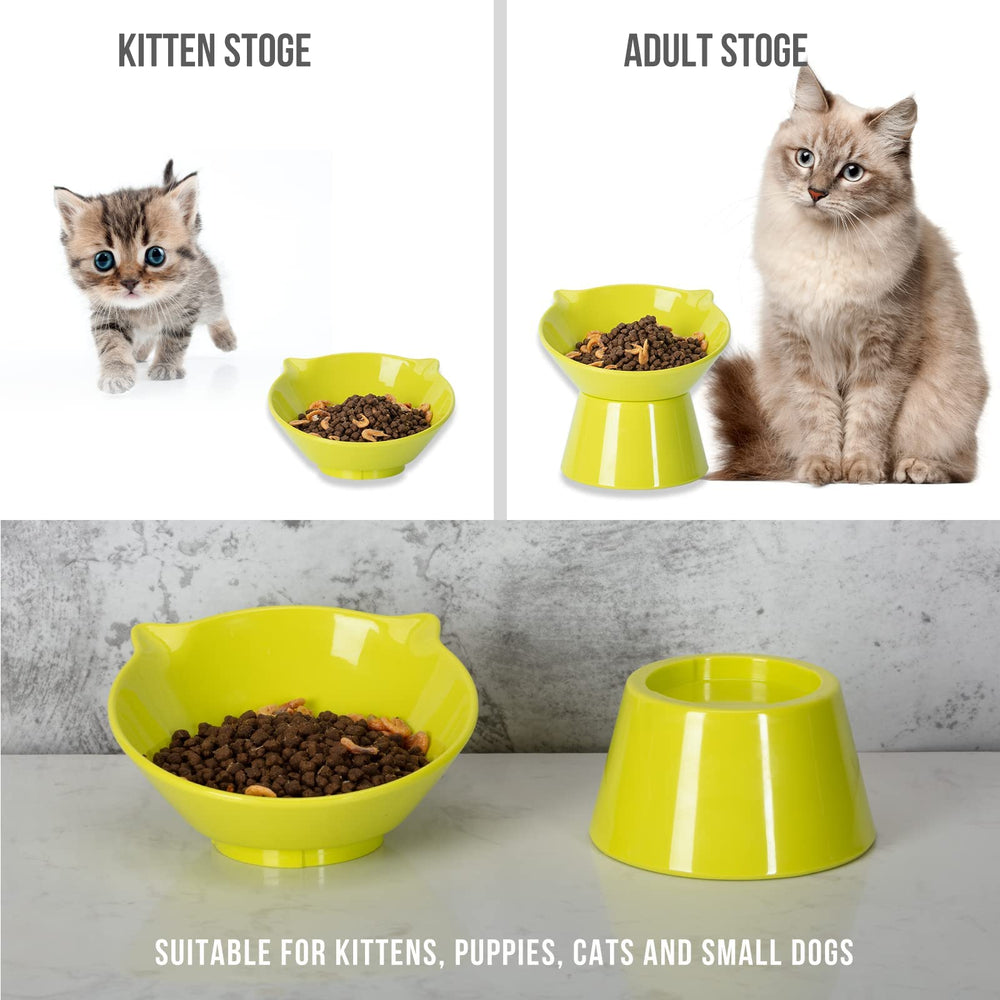 LuckyPots bol chat fatigue moustaches prévient la fatigue pendant les repas