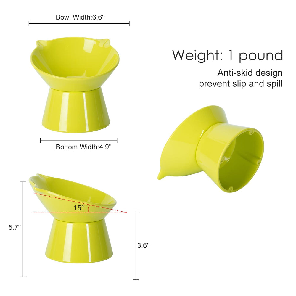 LuckyPots bol chat nettoyage facile grâce au design amovible