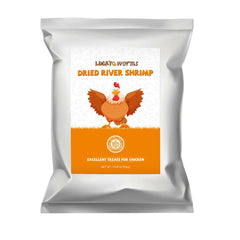 LuckyQworms sac crevettes rivière lyophilisées 5 livres, protéines naturelles