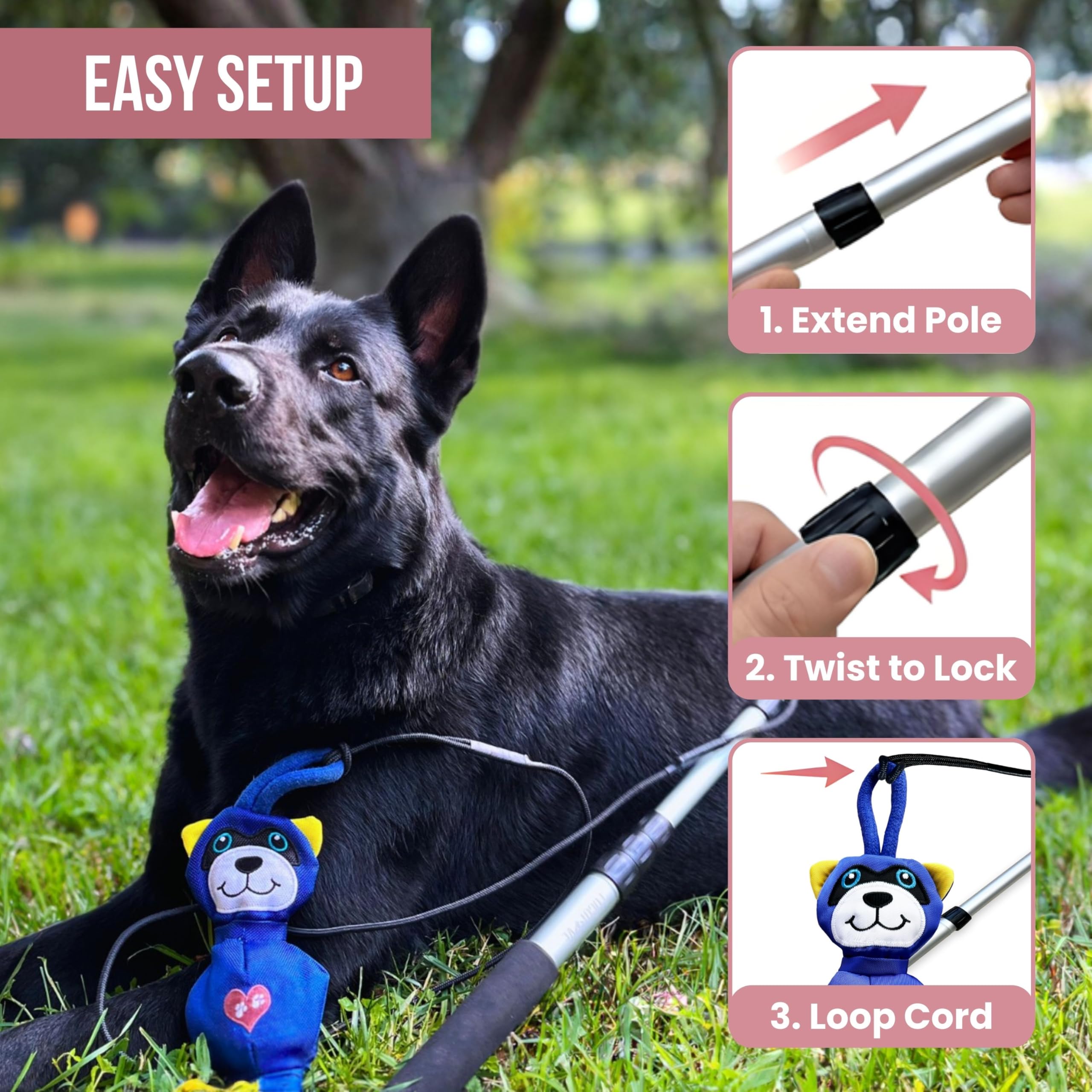 LUCOLOVE utilisation en jardin pour exercices et divertissement en plein air.