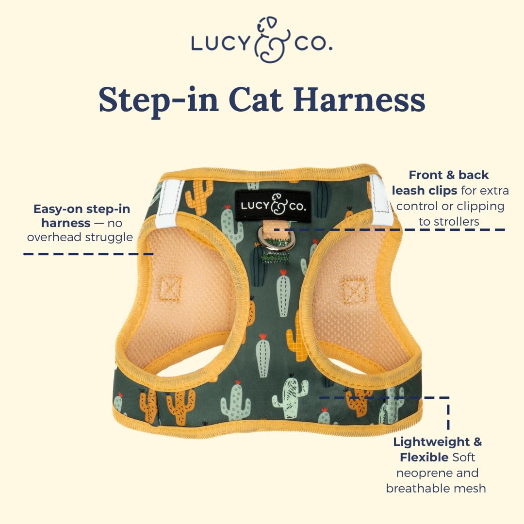 Lucy & Co. Harnais ajustable avec fermeture renforcée – ajustement sûr et fiable.