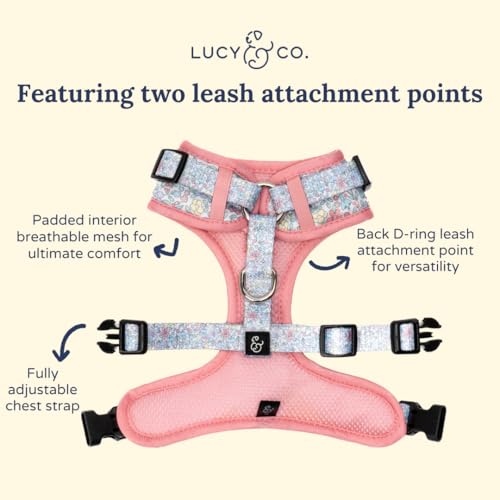 Design doux et tissu agréable Lucy Co Ditsy Daydream pour les balades actives.