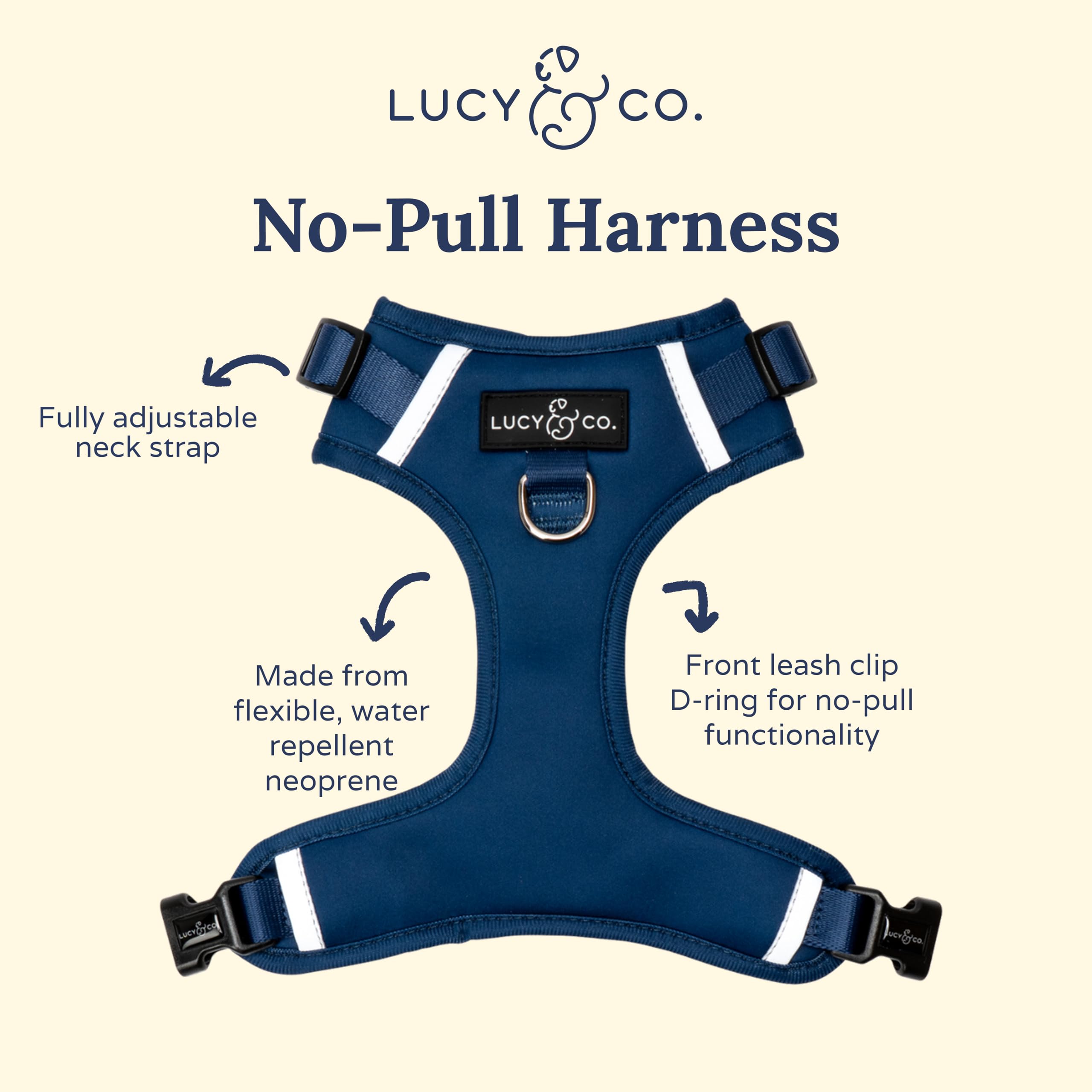 Harnais marine Lucy & Co, chaleur légère lors des journées plus fraîches.