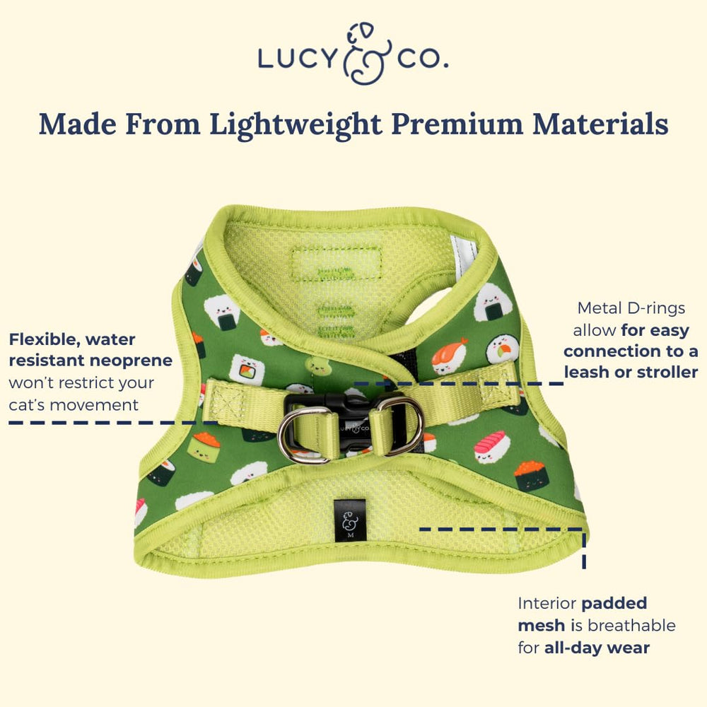 Lucy & Co. laisse avec mousqueton rotatif pour sorties sans friction.