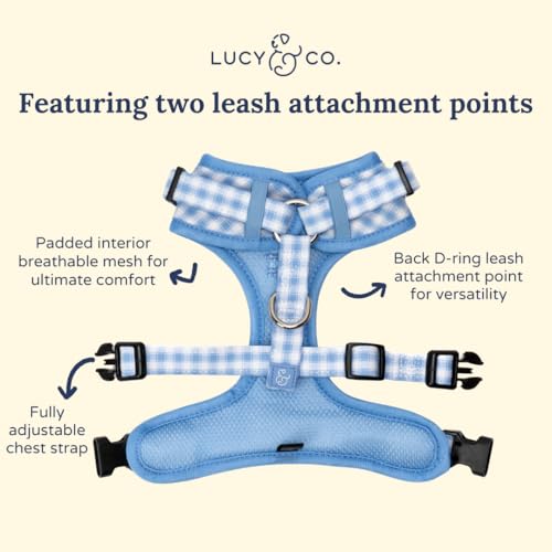 Lucy & Co Silly Goose harnais avec sangles réglables pour un ajustement précis