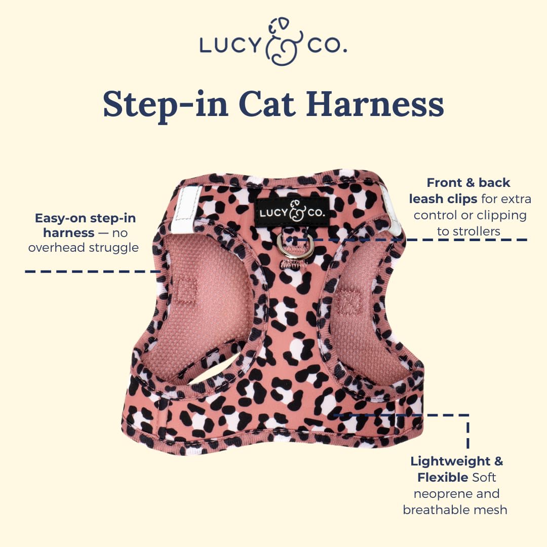 Lucy & Co. Wild Side : harnais réglable et sécurisé pour un ajustement fiable.