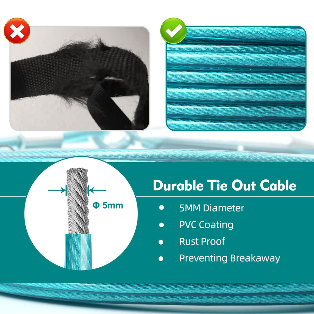 LUFFWELL clip anti-enchevetrement à 360° assure mouvement libre.