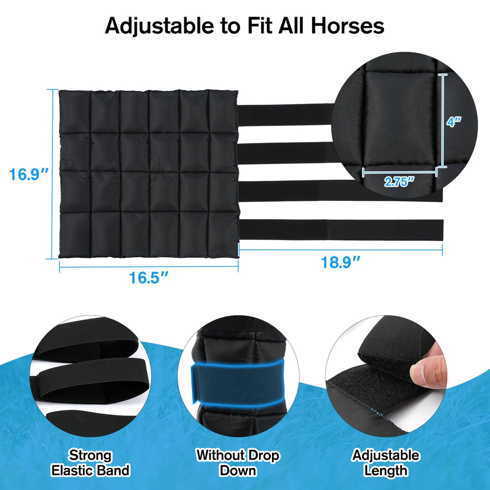 LUFFWELL design-confort-anatomique-cheval, liberté de mouvement accrue.