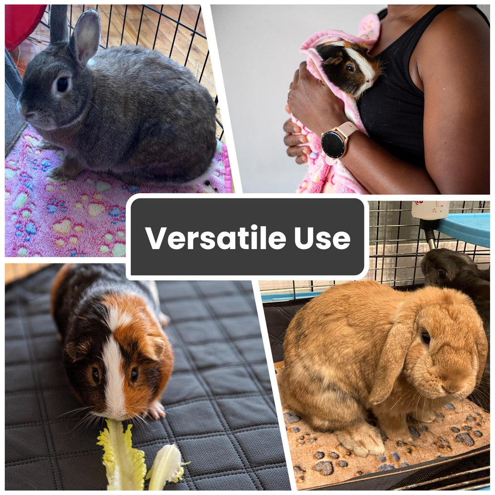 LUFTPETS couvertures lapin doux, utile comme tapis hygiénique ou couvre-siège