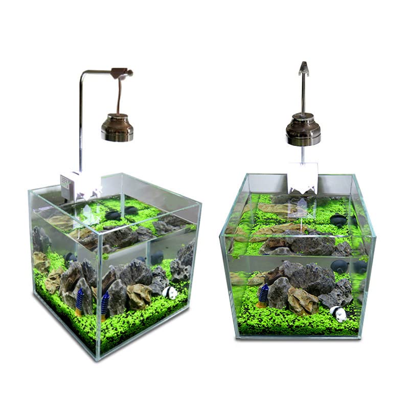LUKAWES tapis vivant d'aquarium, feuillage vert dense pour paysage aquatique