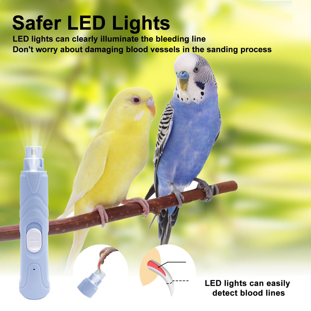 LUKHMELF meule-ongles oiseaux moteur durable : performance fiable et durable