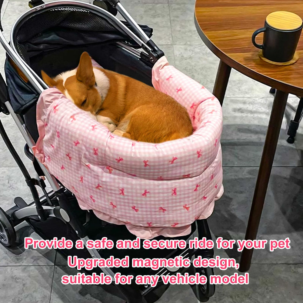 Pliage rapide et portable LUKHMELF tapis poussette pour le rangement.