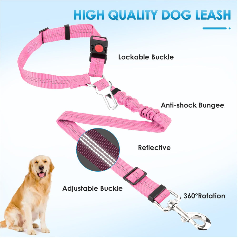 Lukovee sangle nylon durable rose, résistance longue durée pour trajets