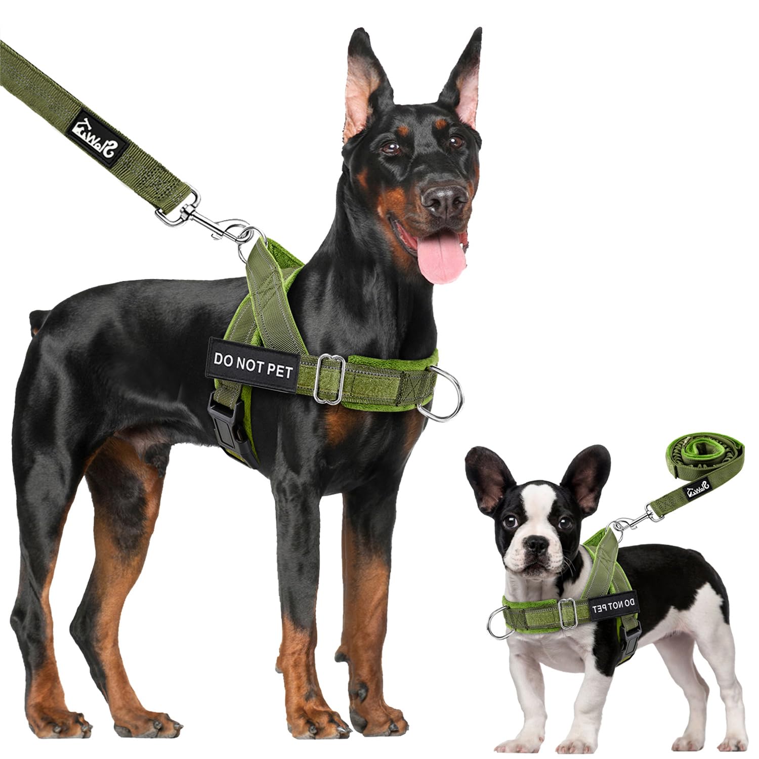 Harnais antipull Lukovee pour chien moyen/grand, confort et directions faciles.