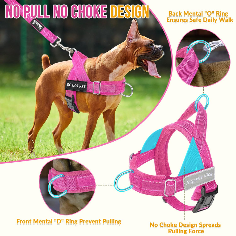 Harnais Lukovee rembourré doux sur poitrine, confort durable