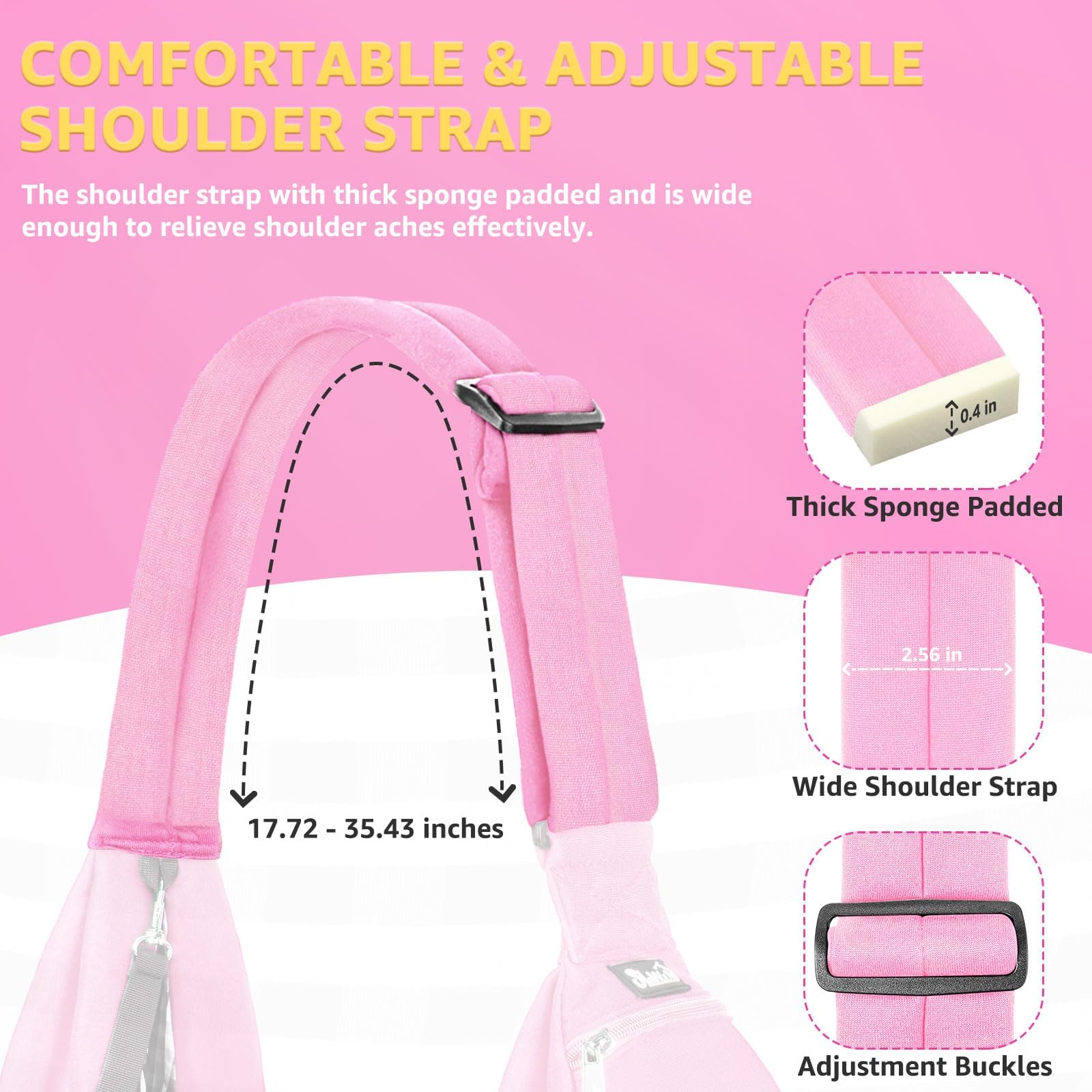 Lukovee sac-portage animal hauteur ajustable pour tous les utilisateurs.