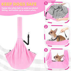 Lukovee sac-portage animal avec sangle réglable pour ajustement.