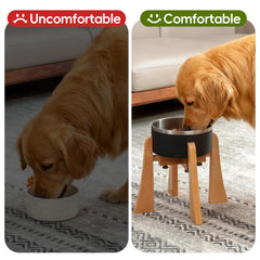 LuLuwood bol en acier inoxydable durable et facile à nettoyer.