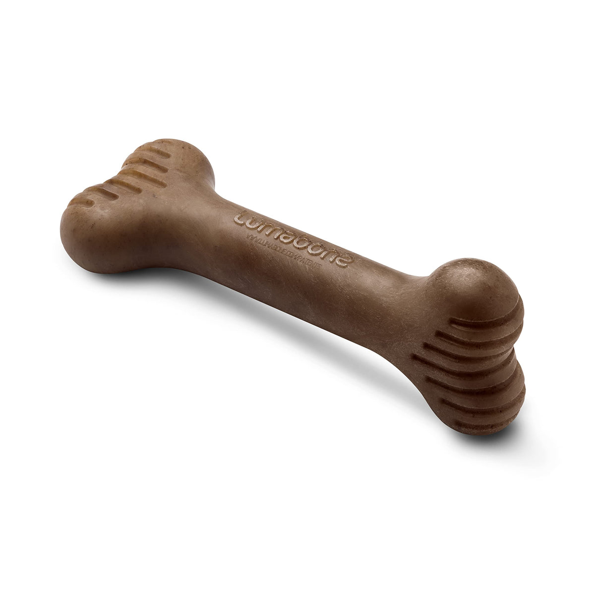 Lumabone Bulkster – jouet-mâcher durable et bacon réel, stimulation mentale