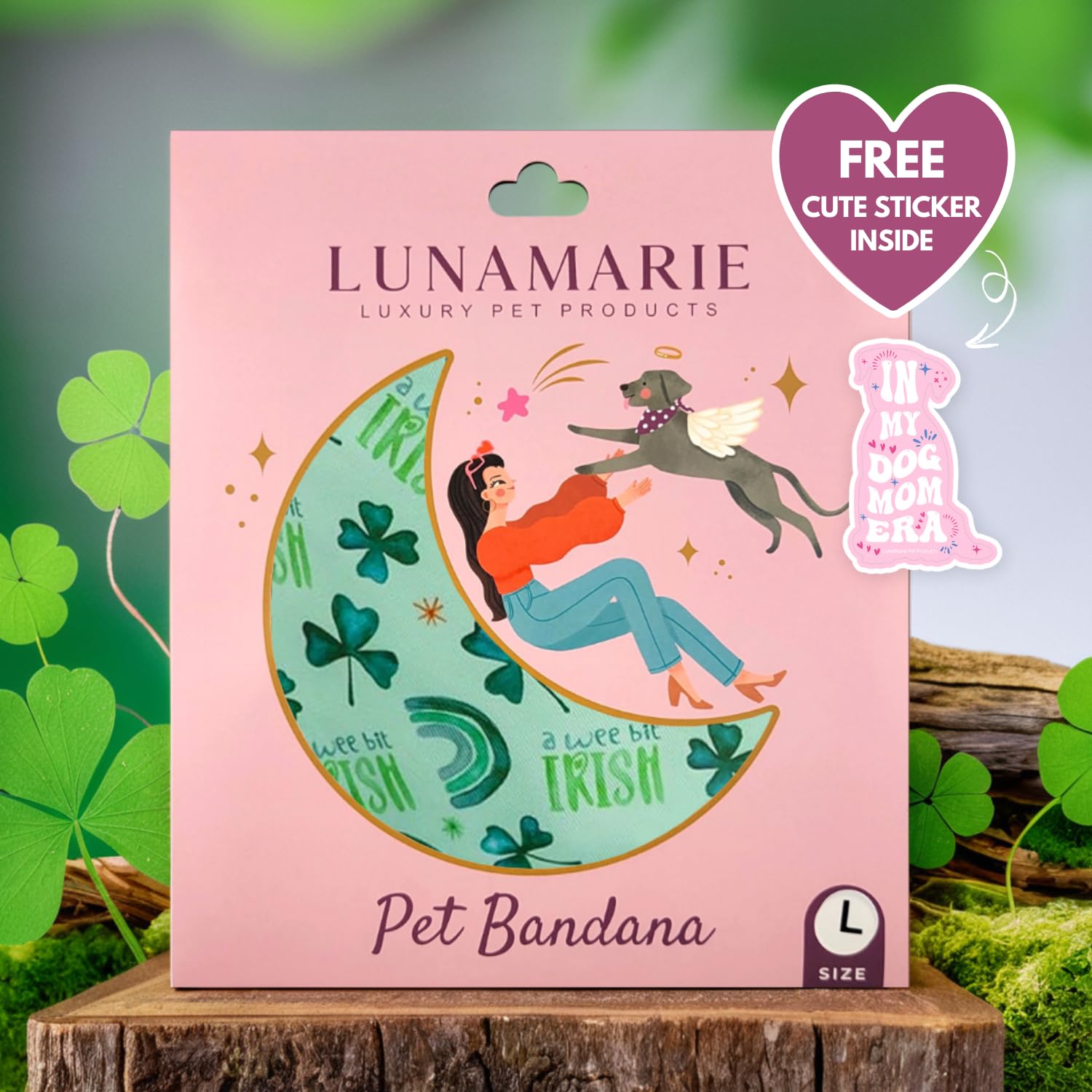LunaMarie bandana double couche soyeux, durable pour aventures quotidiennes