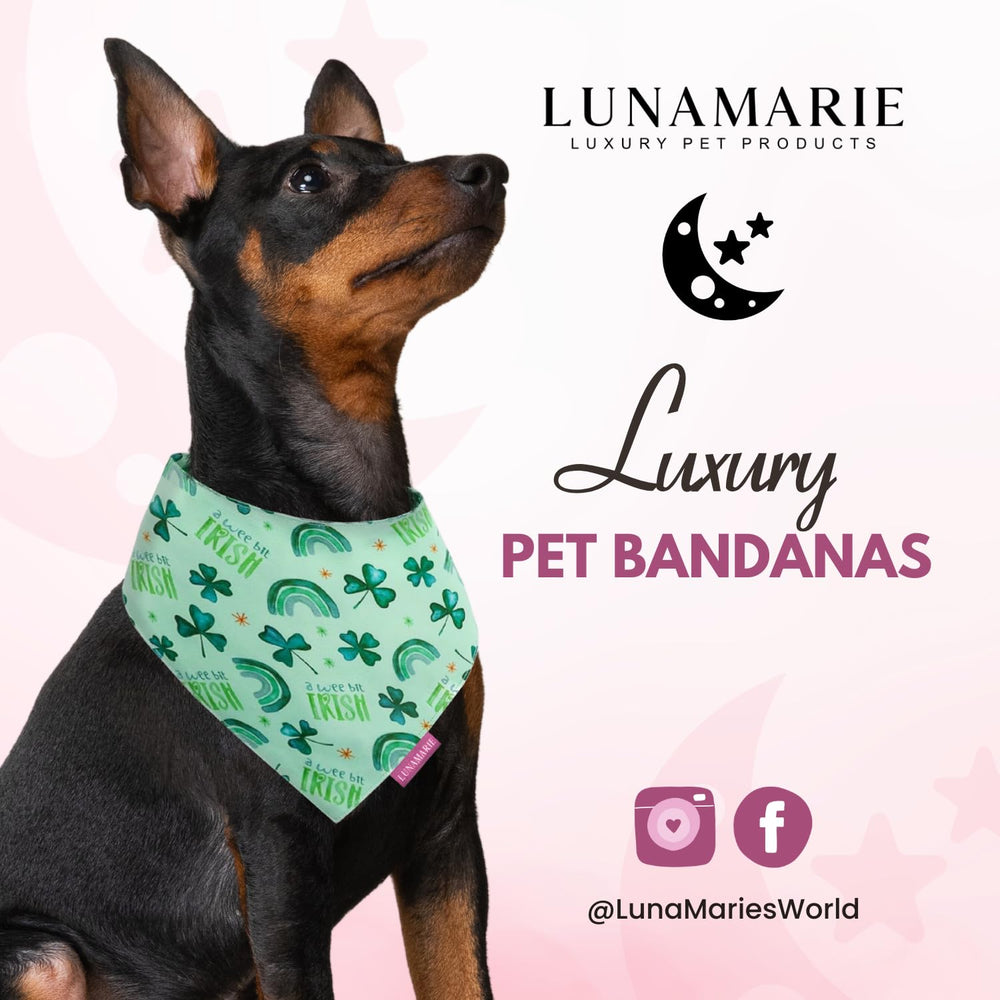 Bandana LunaMarie forme personnalisée, ajustement élégant pour tout collier