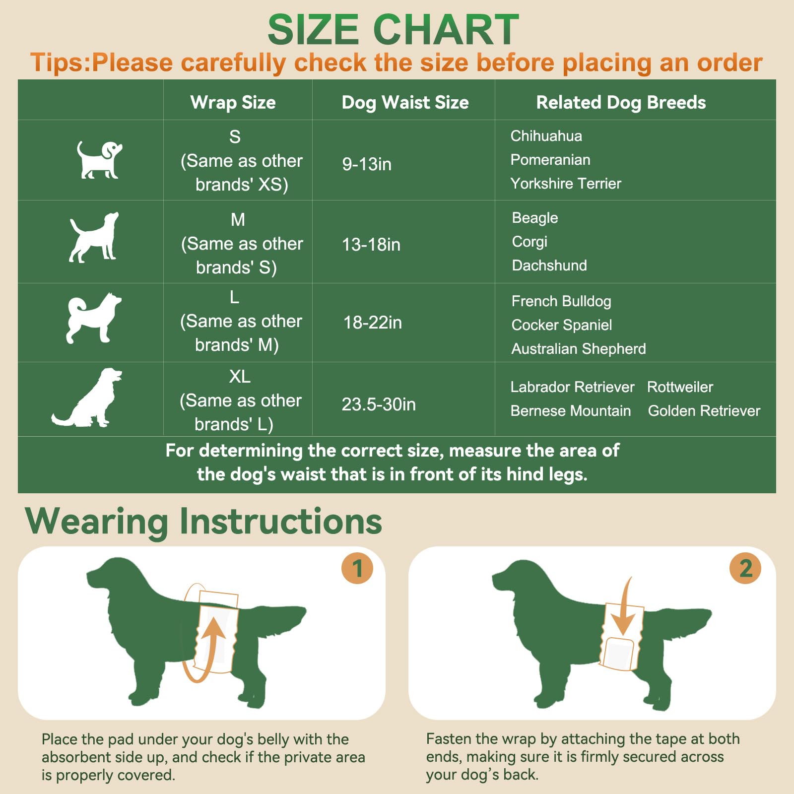 Tailles multiples pour s'adapter à chaque morphologie de chien.
