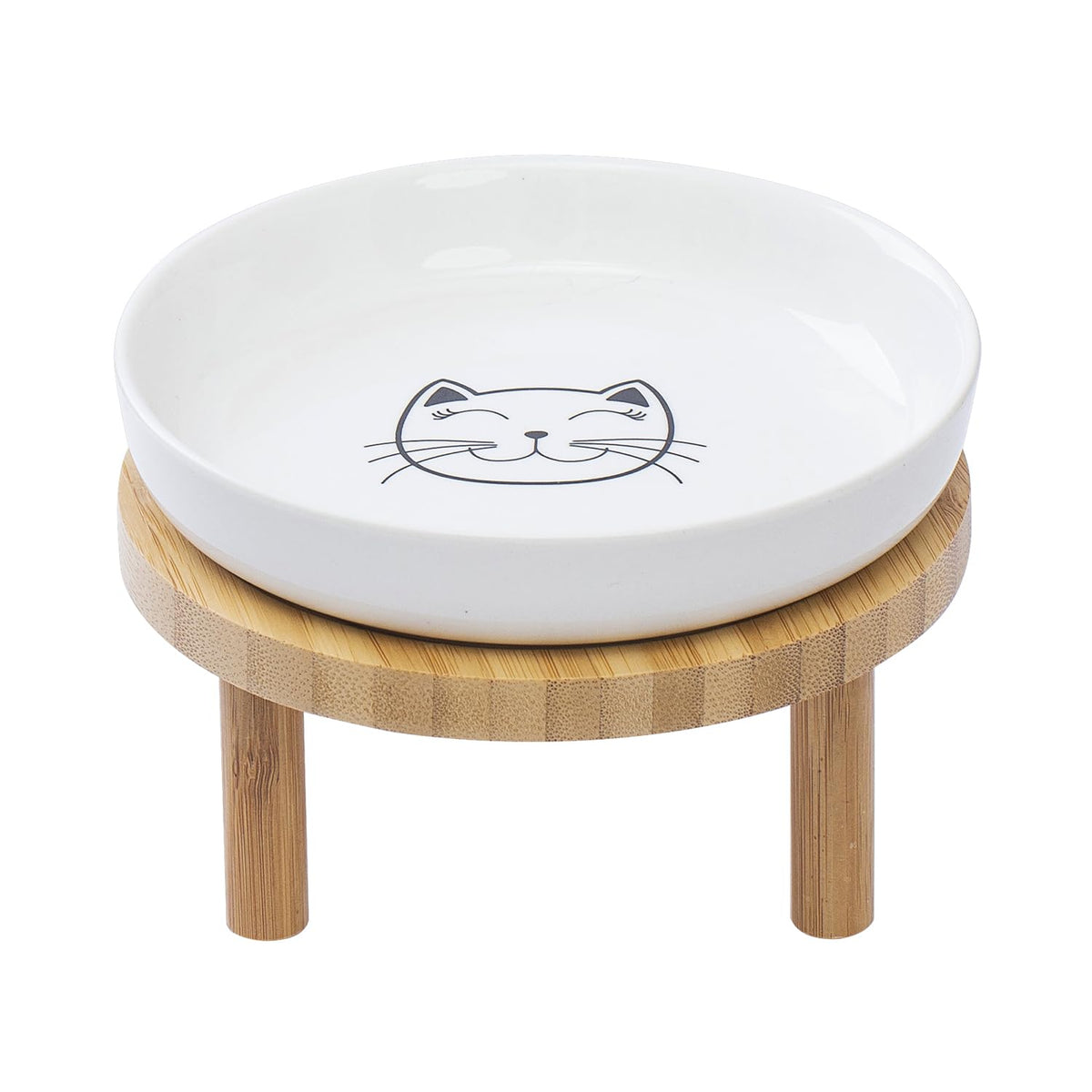 Lusifaco: gamelles surélevées en céramique pour repas ergonomique.