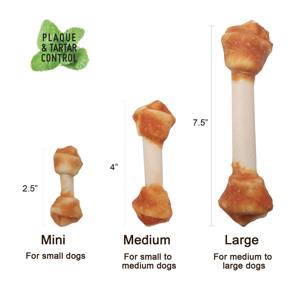 LuvChew Os sans-gluten : friandise sûre sans gluten pour petits chiens.