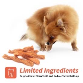 Friandise LuvChew poulet, sans blé et sans colorants artificiels.