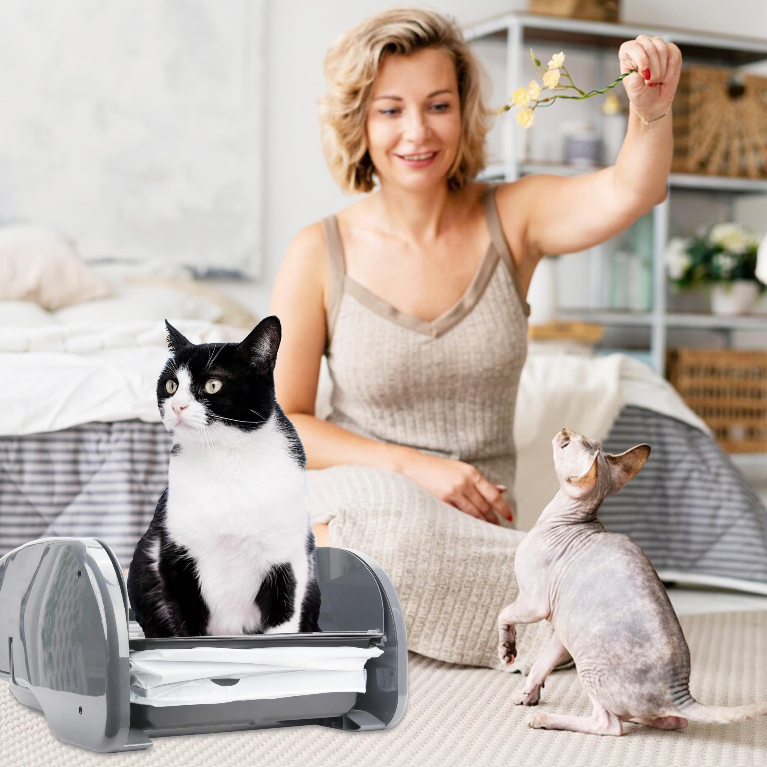 LUVCOSY compatibilité avec Nature's Miracle et LitterMaid 2e/3e édition.
