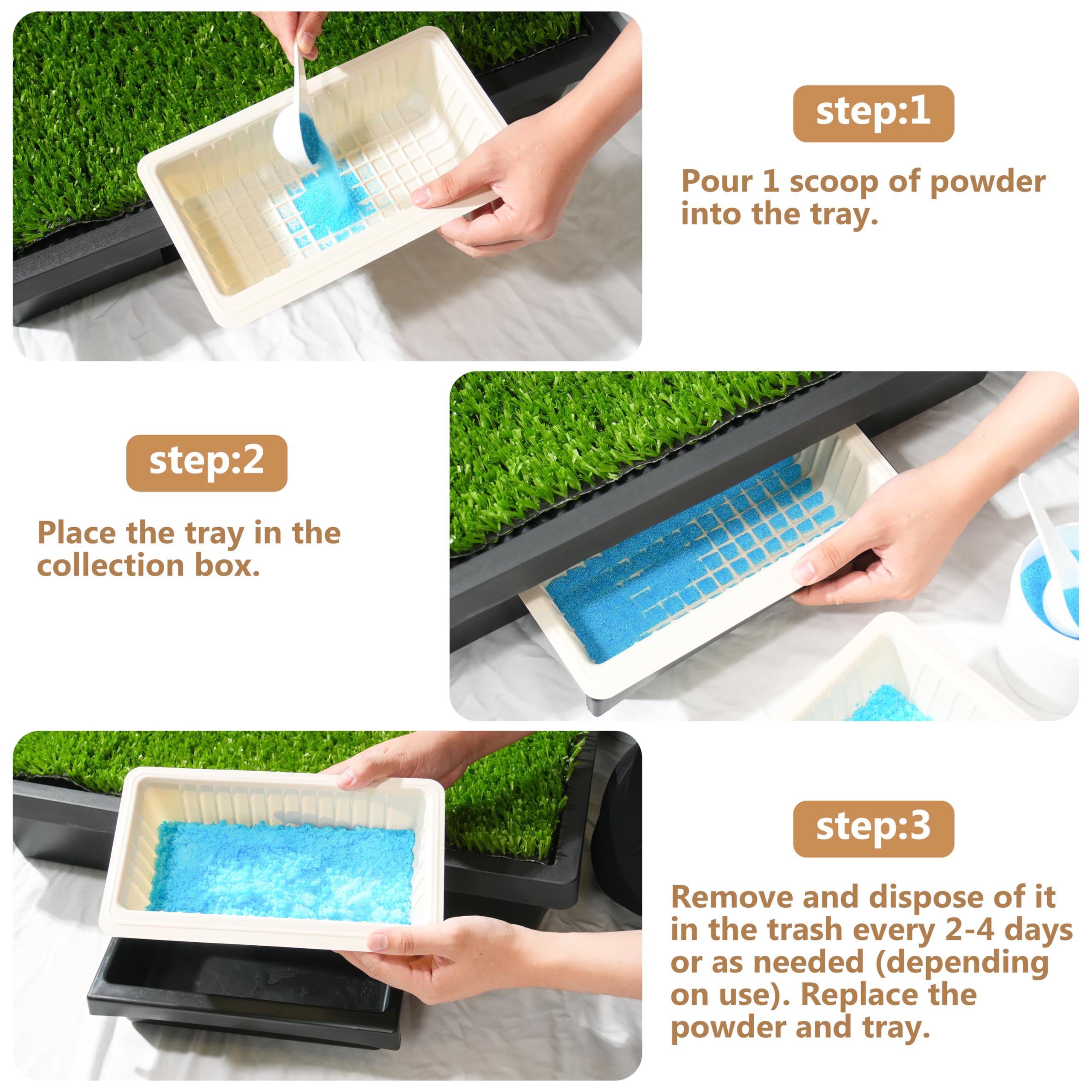 LUVCOSY compatible PetSafe Pet Loo, toutes tailles