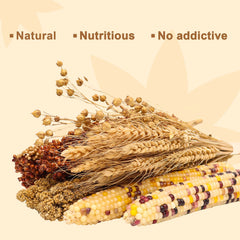 LUVCOSY Millet à panicule : matériel naturel stimulant les activités de fouille.