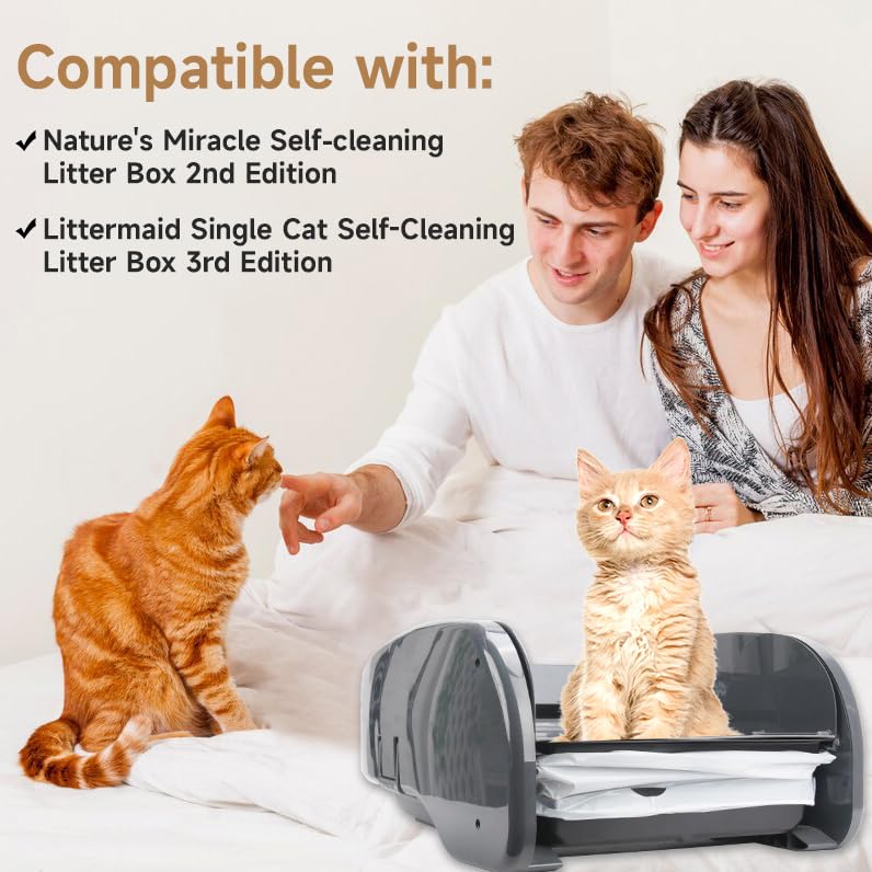 LUVCOSY réceptacle à déchets permanent avec couvercle pour élimination propre.