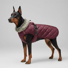 LUVMOJO manteau imperméable pour chien géant: protection légère contre pluie et neige.