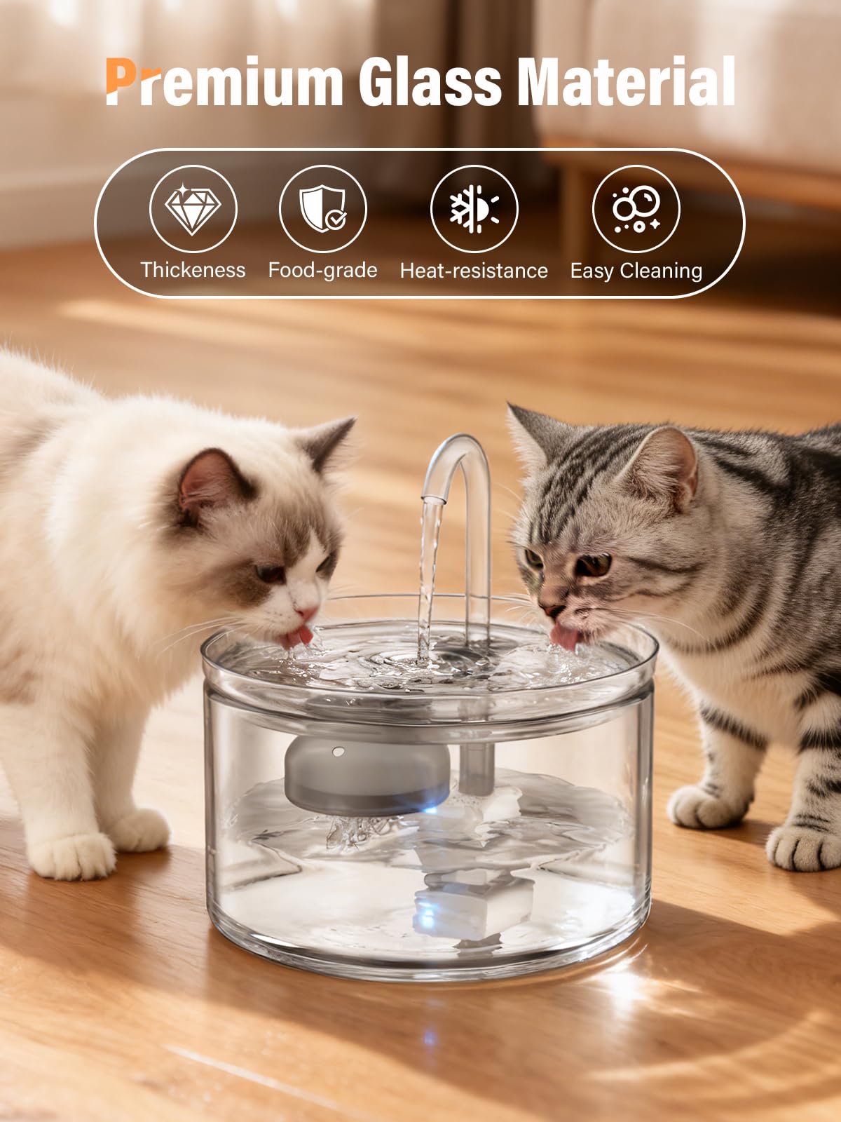 LUVMYPETT pompe-ultra-silencieuse: fonctionnement discret pour le foyer.