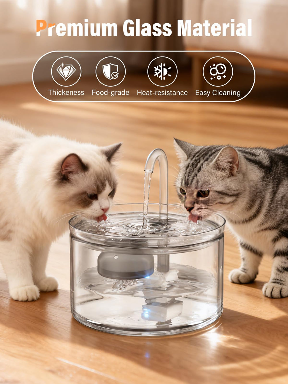 LUVMYPETT pompe-ultra-silencieuse: fonctionnement discret pour le foyer.
