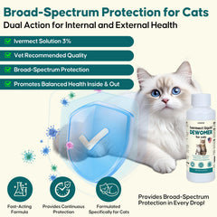 LuxeVib Vermifuge chat gouttes dosage: administration simple et pratique