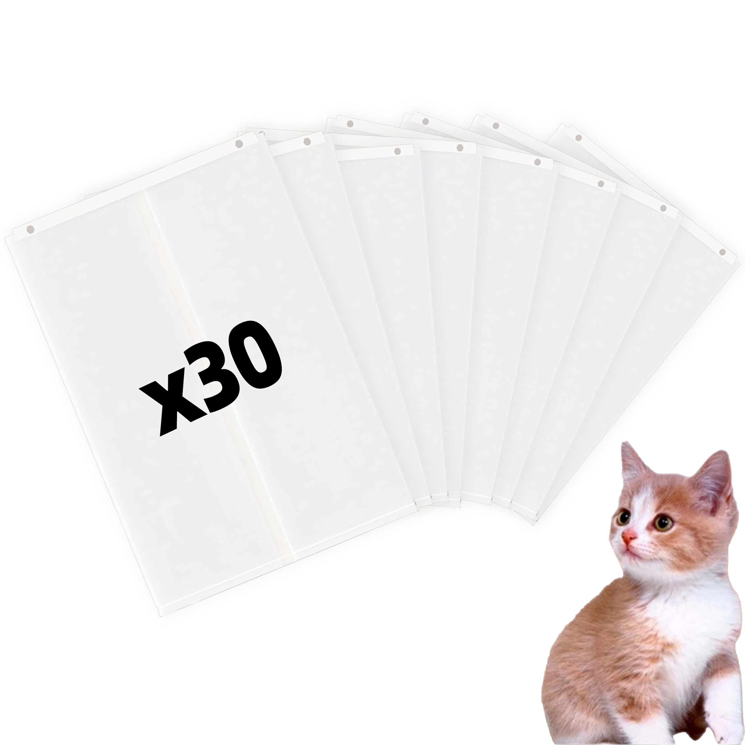 Luxrise PetSnowy sacs-litiere chat auto, pratique et sans contact.